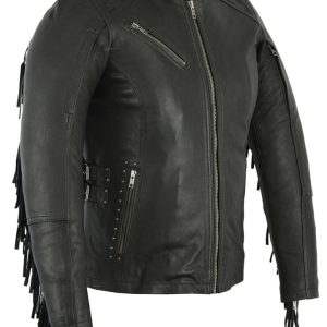 DS880 Women's Stylish Jacket with Fringe