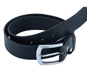 BLT2013 The Iconic Black Genuine Leather Belt
