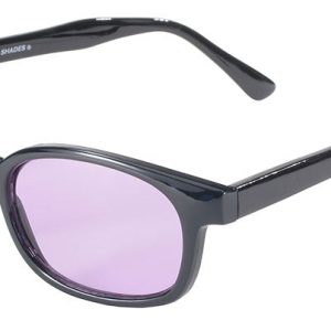 11216 X - KD'S BLK FRAME/LIGHT PURPLE LENS