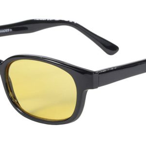 10112 X - KD'S BLK FRAME/YELLOW LENS