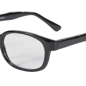 1015 X - KD'S BLK FRAME/CLEAR LENS