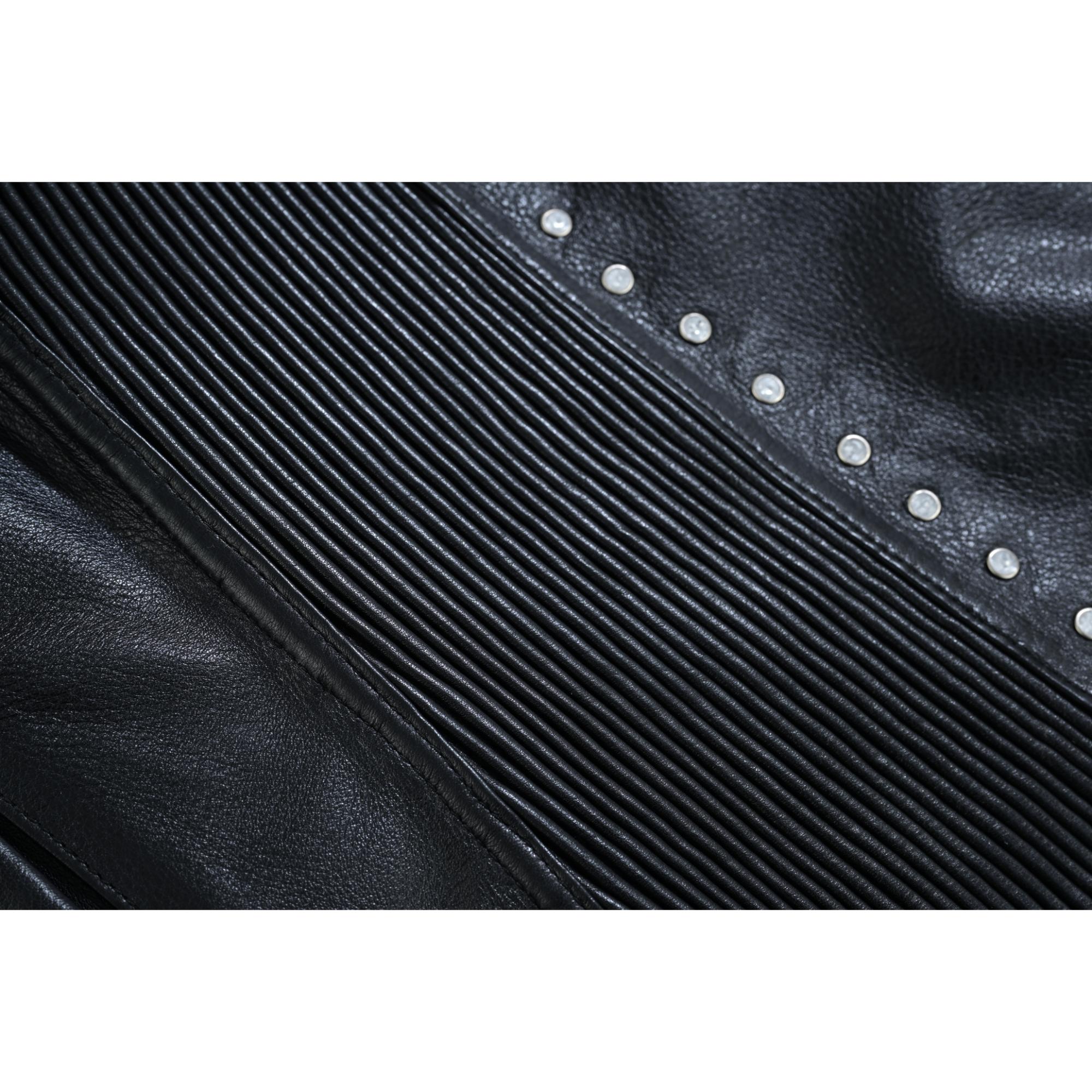 Biker Babe Women’s Studded Leather Motorcycle Vest - Image 17