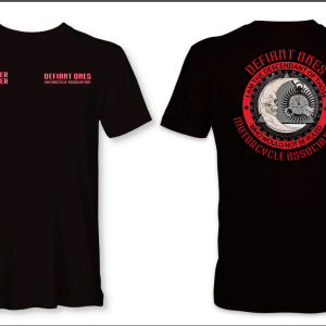 Defiant Ones Charter Member T-Shirt <br><br> <span style="margin-top:20px !important; font-size:16px !important;"> SIGN UP FOR CHARTERS AND LODGES AND GRAB YOUR CHARTER MEMBER SHIRT </span>